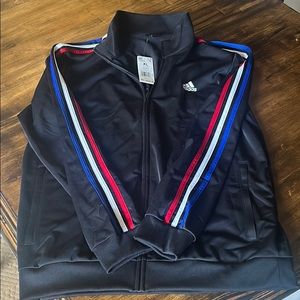 NWT Men’s Adidas Track Top Zip Jacket